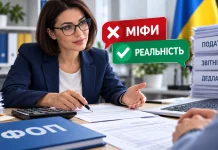 Міфи про електронну звітність ФОП Бухгалтерка консультує підприємця щодо податкової звітності ФОП