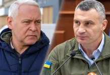 «Поки в Києві обіцяють — у Харкові роблять»: порівняння роботи Кличка та Терехова Порівняльний колаж Віталія Кличка та Ігоря Терехова