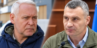 «Поки в Києві обіцяють — у Харкові роблять»: порівняння роботи Кличка та Терехова Порівняльний колаж Віталія Кличка та Ігоря Терехова