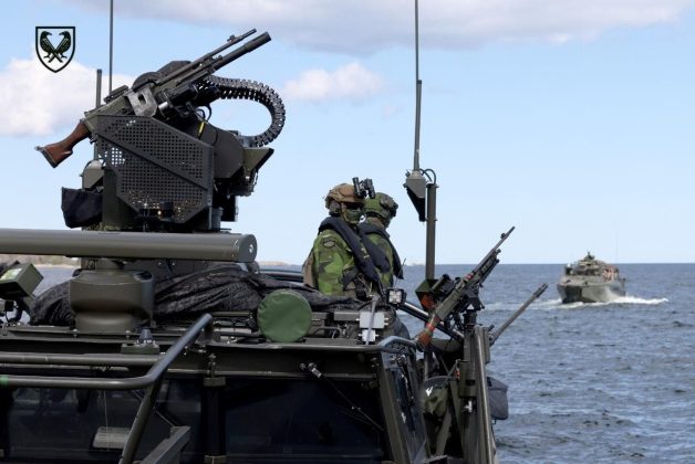 Навчання військових в Балтійському морі